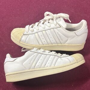 Adidas White Superstars
